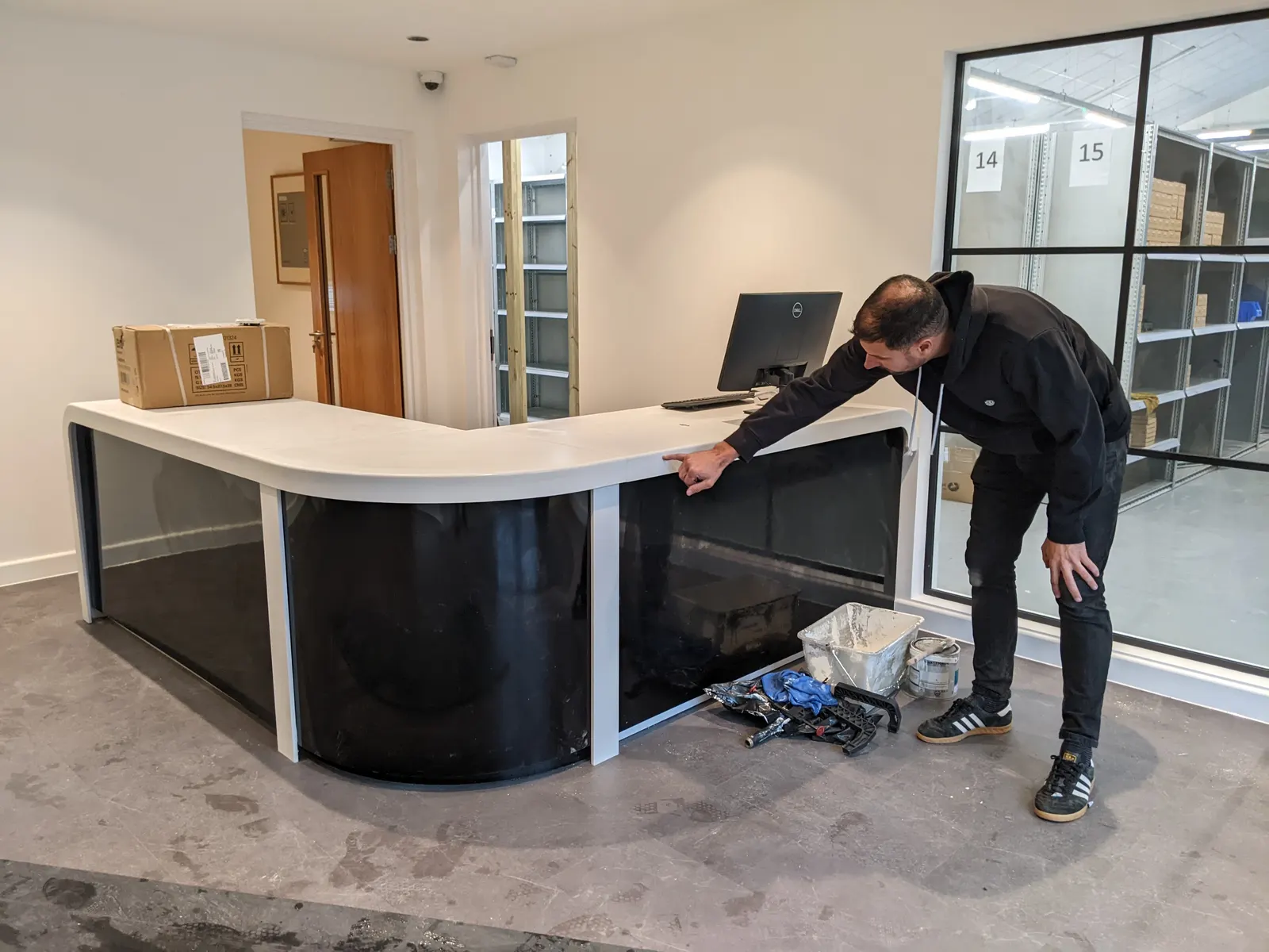 Gosport Street commercial units, Lymington — new unit divisions and the facilities fit-out