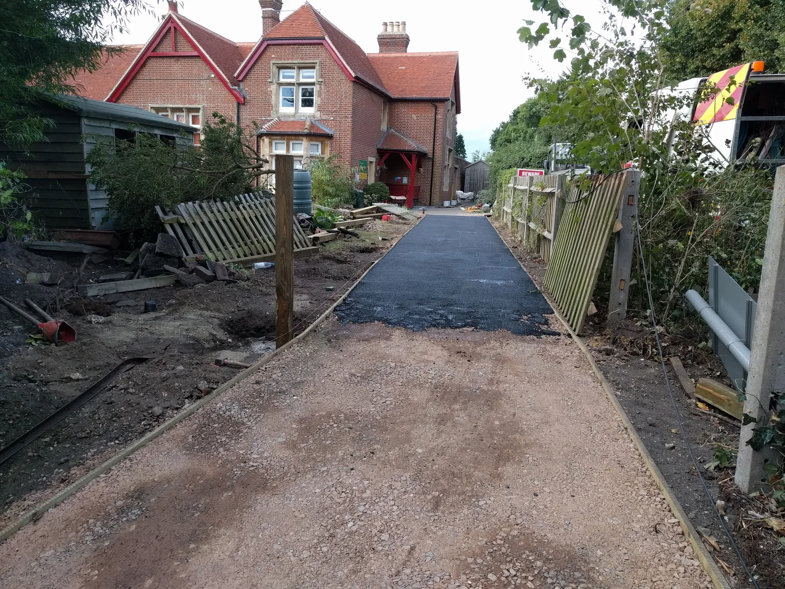 William Gilpin School, New Forest — the new vegetable patch and mud garden for the children