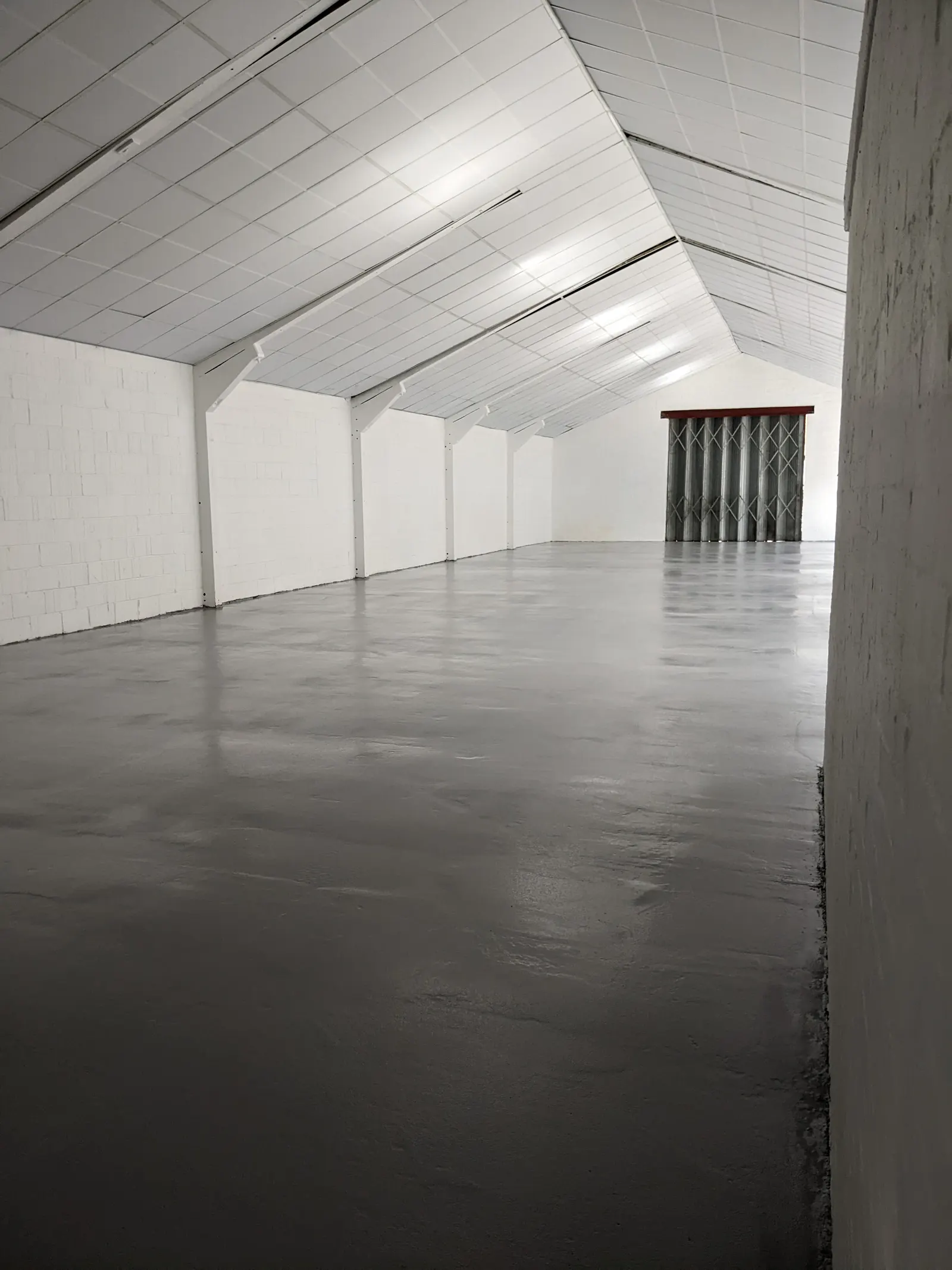 Gosport Street commercial units, Lymington — a finished unit interior