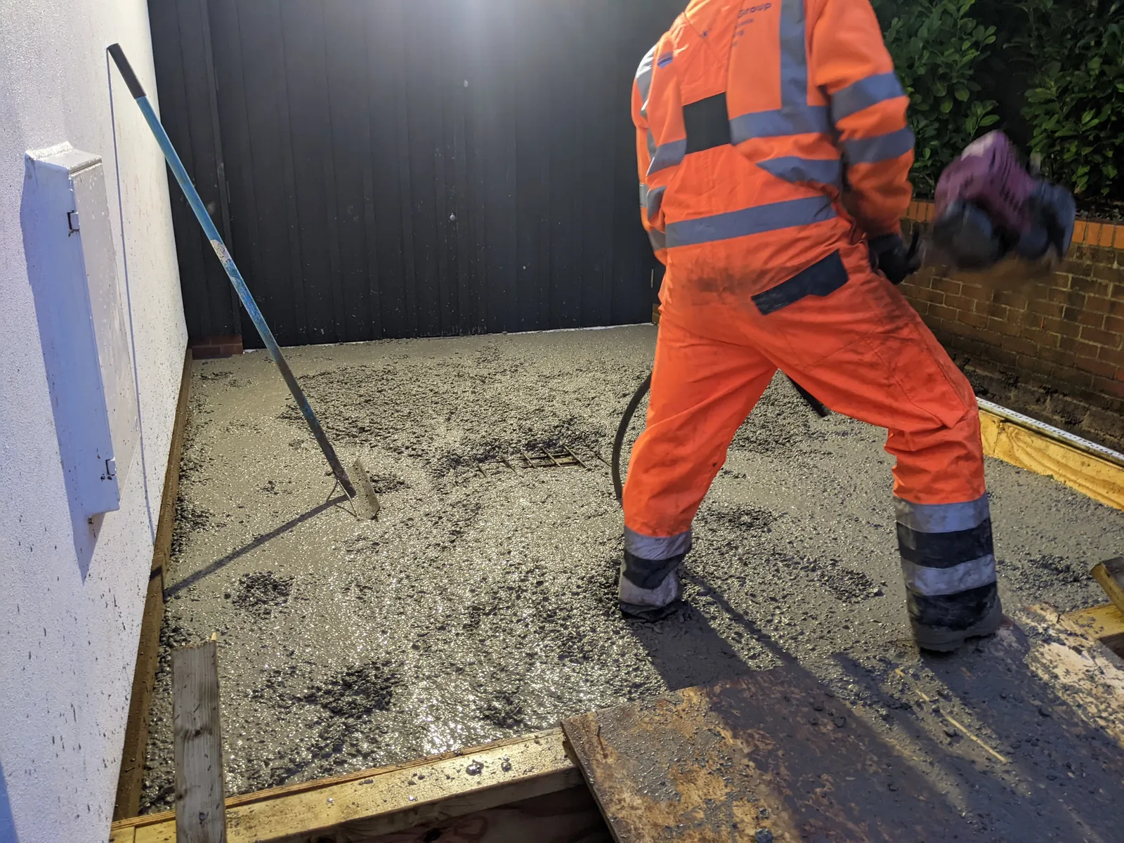 Piling detail for the Peppercorn extension foundations, Sway