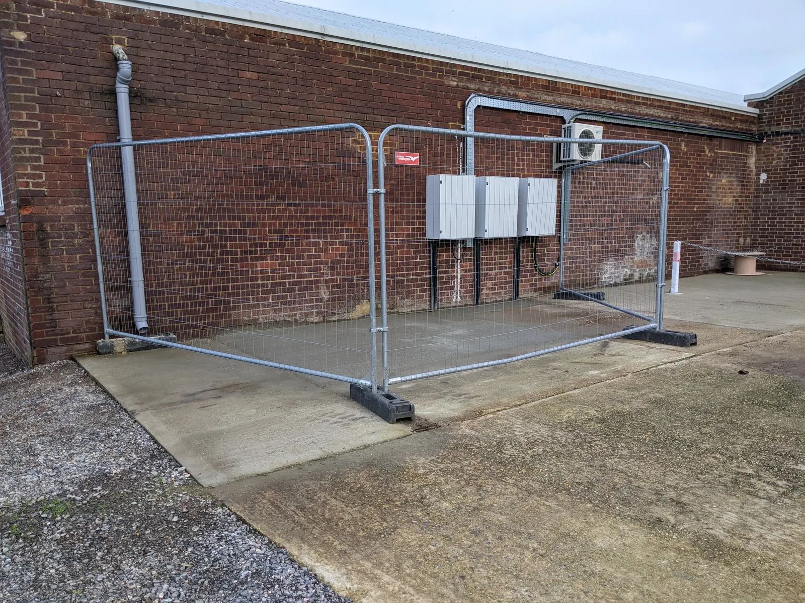 Gosport Street commercial units, Lymington — a finished unit interior