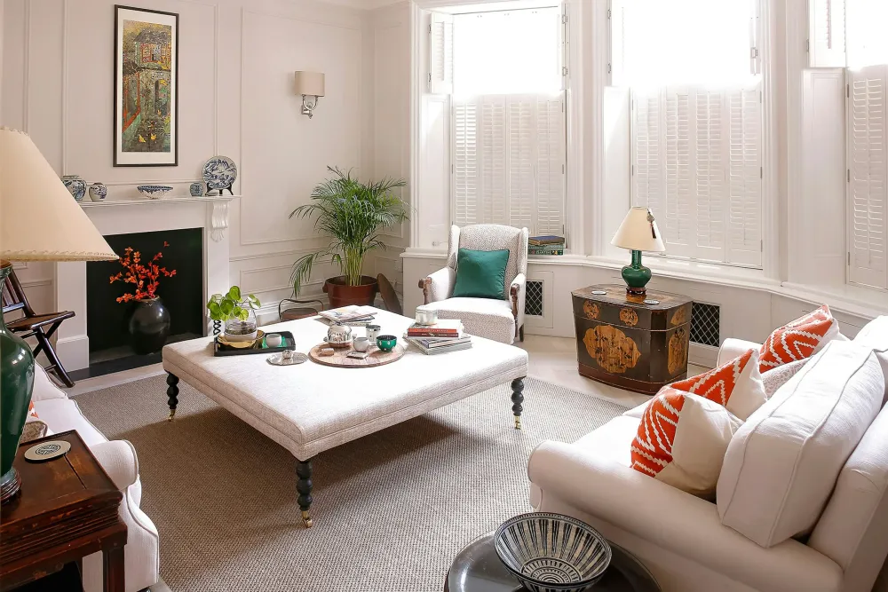 The refurbished Hyde Park apartment in London, finished in a high-end traditional style