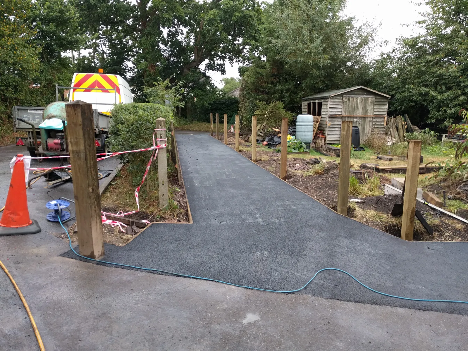 William Gilpin School, New Forest — the reconfigured front landscaping