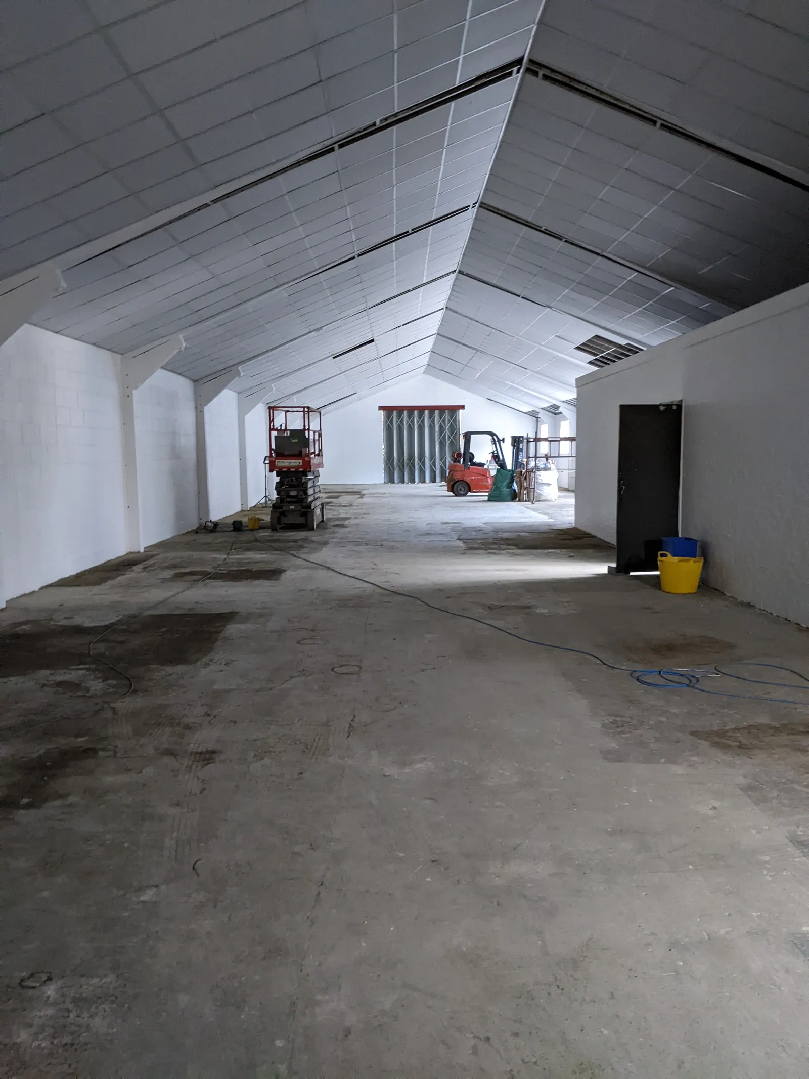 Gosport Street commercial units, Lymington — structural and service alterations during the works