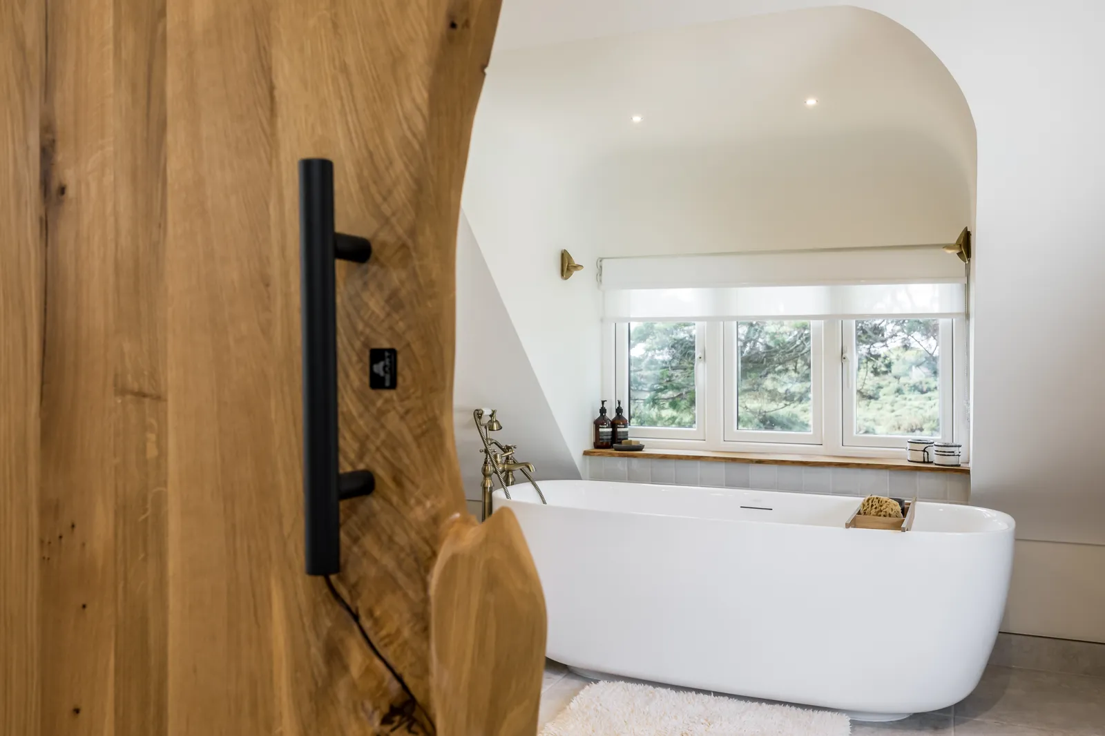 Refurbished interior at Gorse Cottage, Brockenhurst