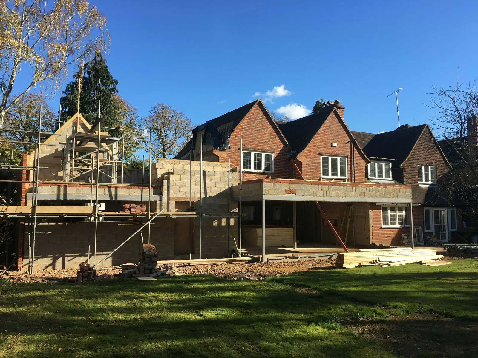 Henley House, a refurbishment and extension in Henley-on-Thames — the refurbished and extended home