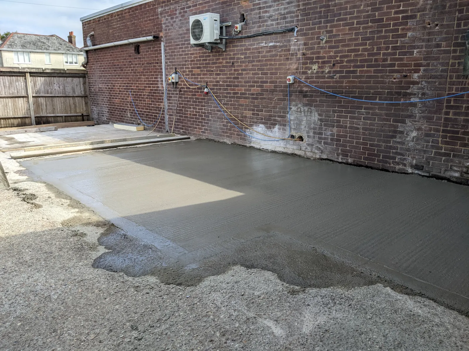Gosport Street commercial units, Lymington — a unit interior, white-boxed and ready for tenanting