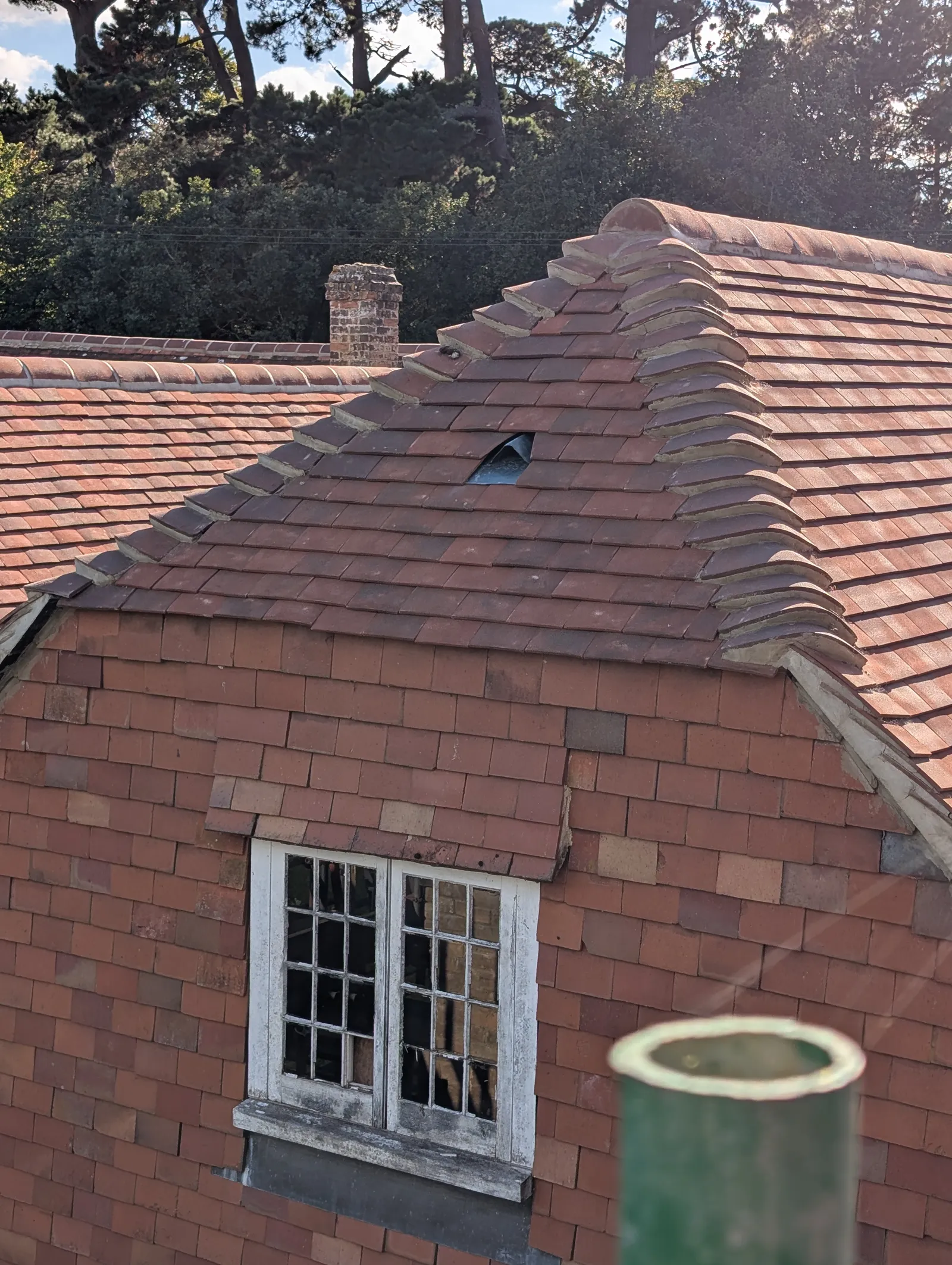 The Mill roof refurbishment and conversion — an elevation under repair