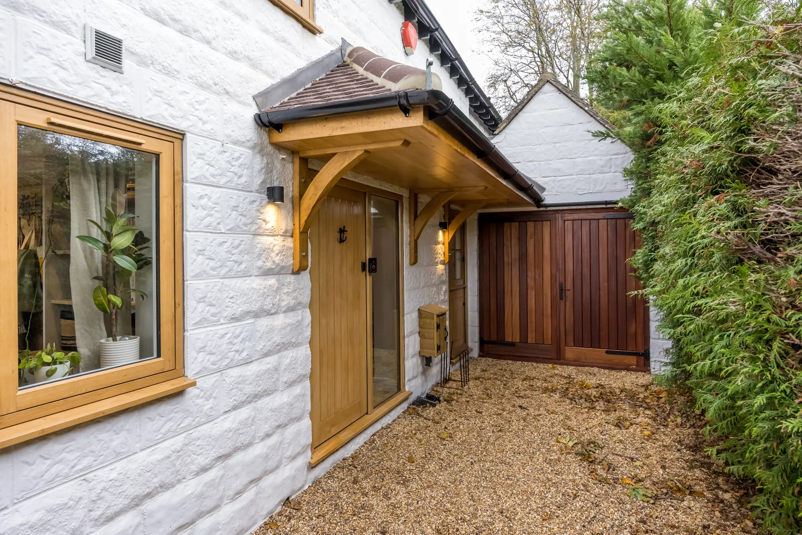 Refurbished living space at Gorse Cottage, New Forest