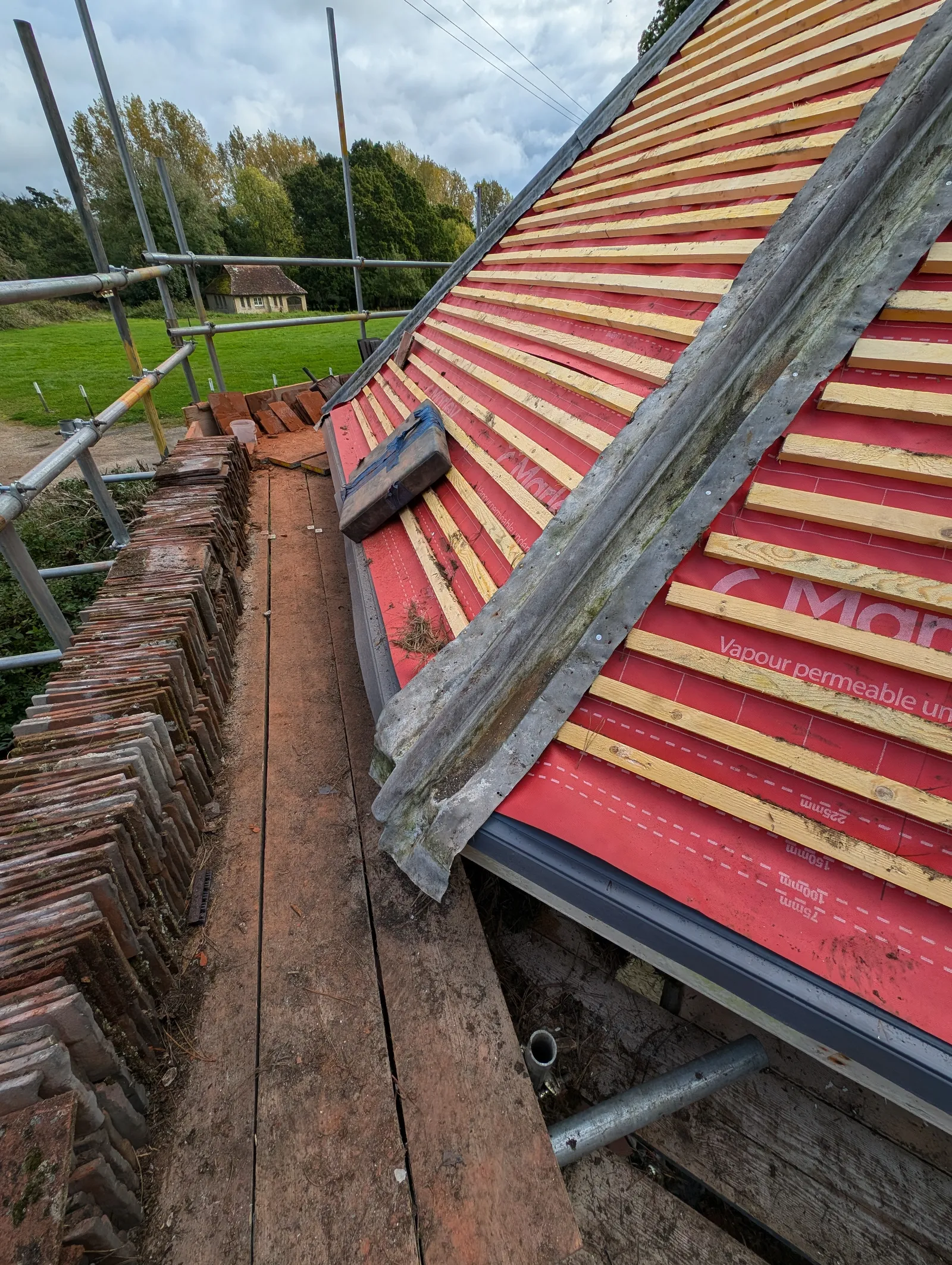 The Dairy at Pylewell Park, historic outbuilding refurbishment — traditional materials and methods