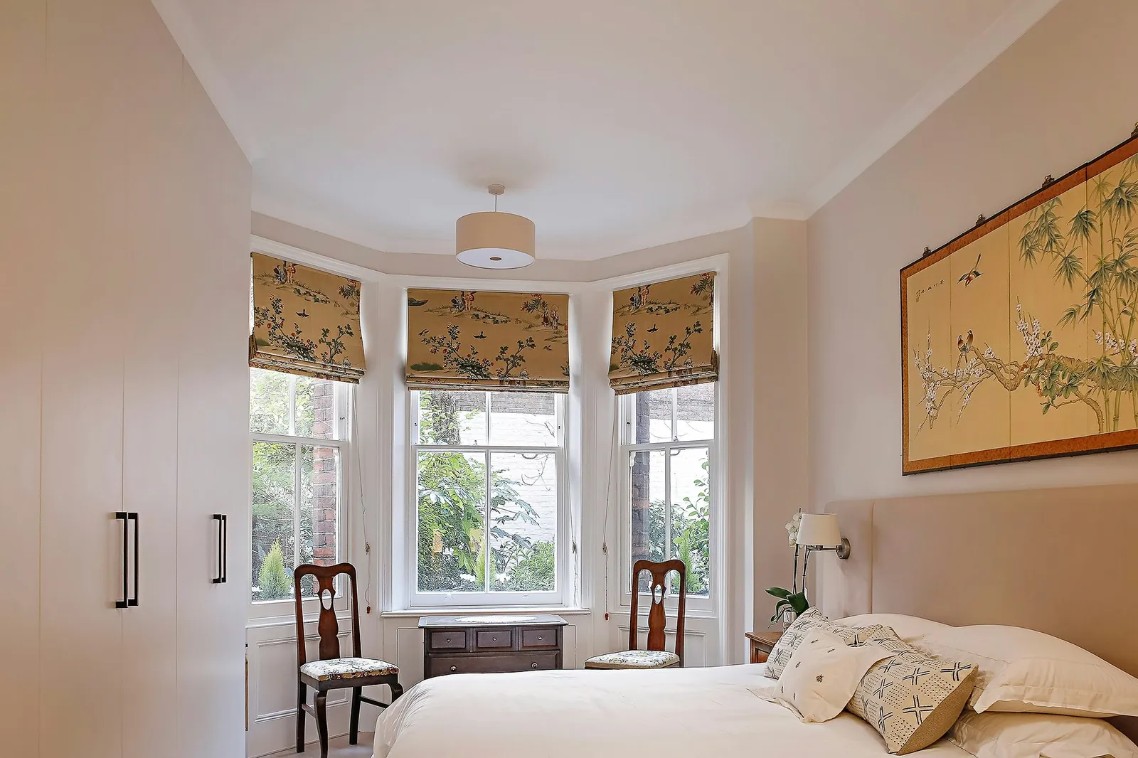 Interior detail of the Hyde Park apartment refurbishment, London