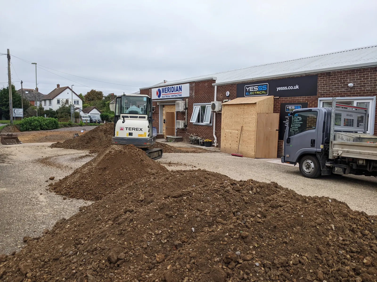 Gosport Street commercial units, Lymington — a finished unit interior
