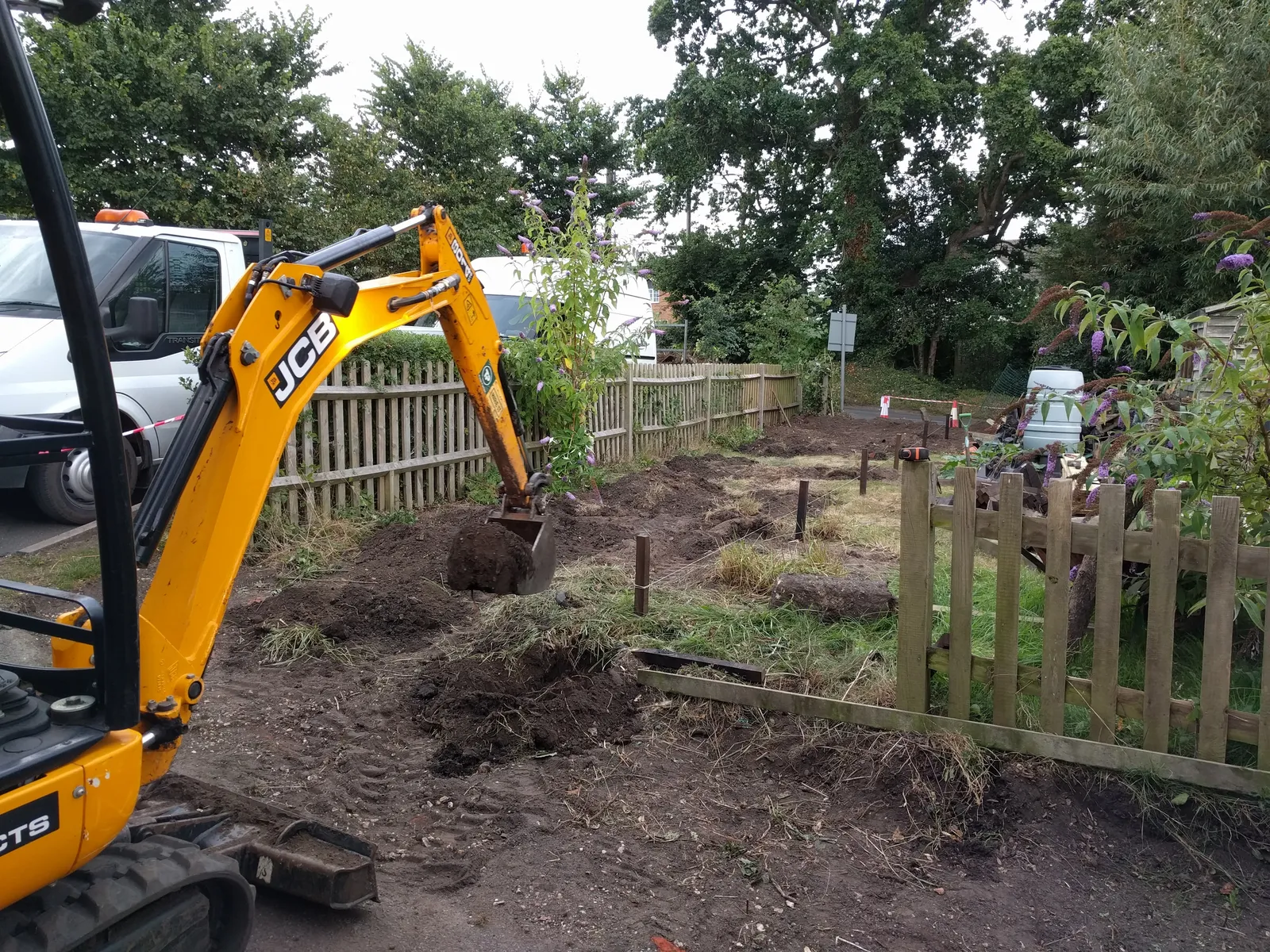 William Gilpin School, New Forest — the reconfigured front landscaping