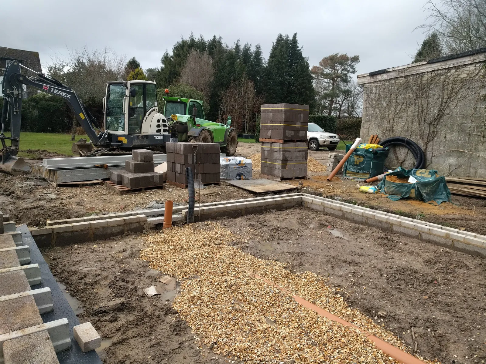 Copse Cottages, new-build brick cottages in the New Forest — a principal room in the cottages