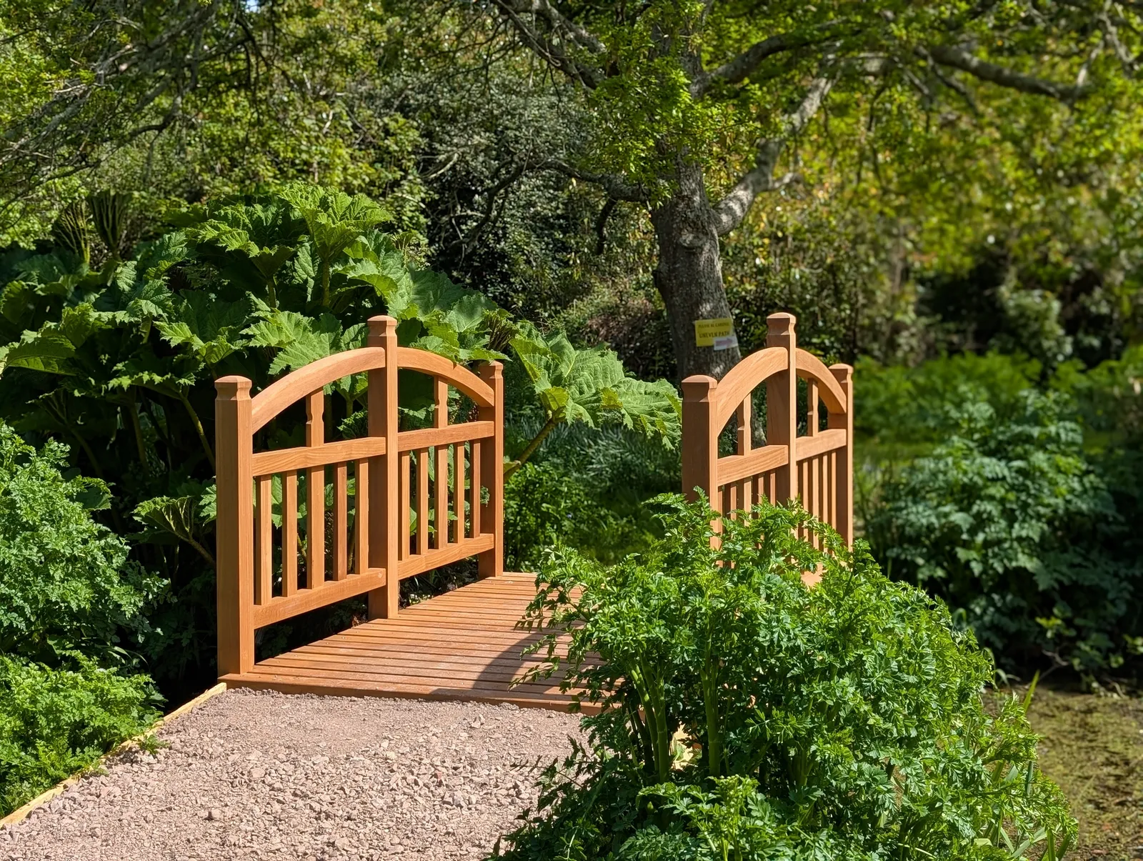 The Bridges at Pylewell Lakes, heritage bridge restoration — the bridges across the lakes at Pylewell