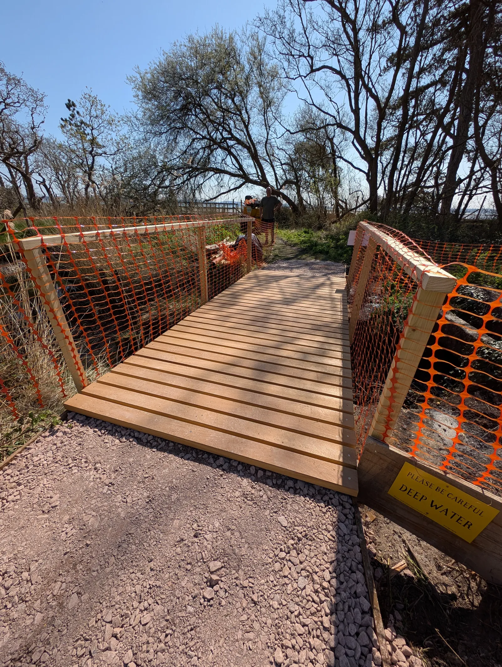 The Bridges at Pylewell Lakes, heritage bridge restoration — the bridges across the lakes at Pylewell