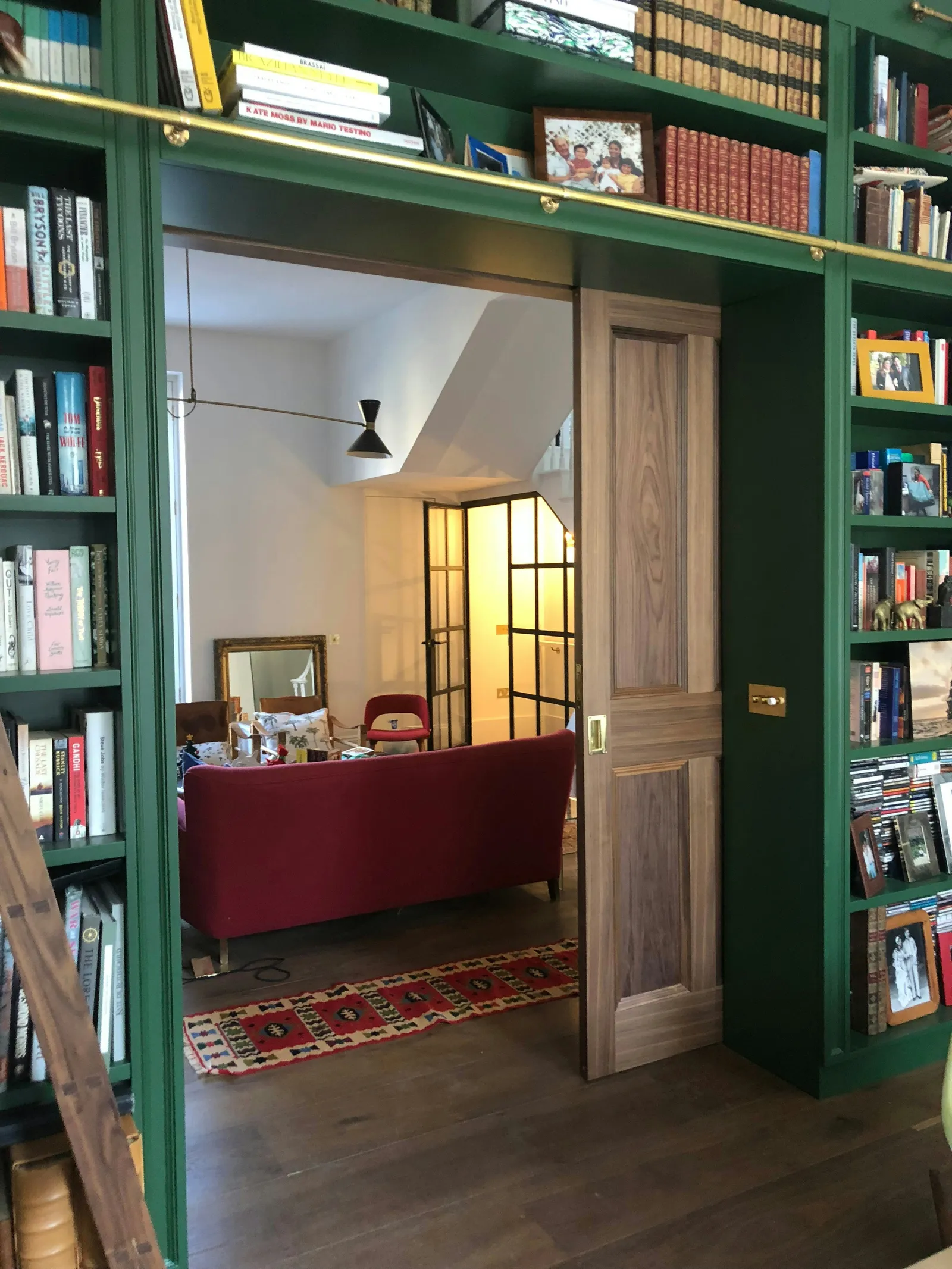 Notting Hill apartment, a renovation in London — bespoke joinery in the principal rooms