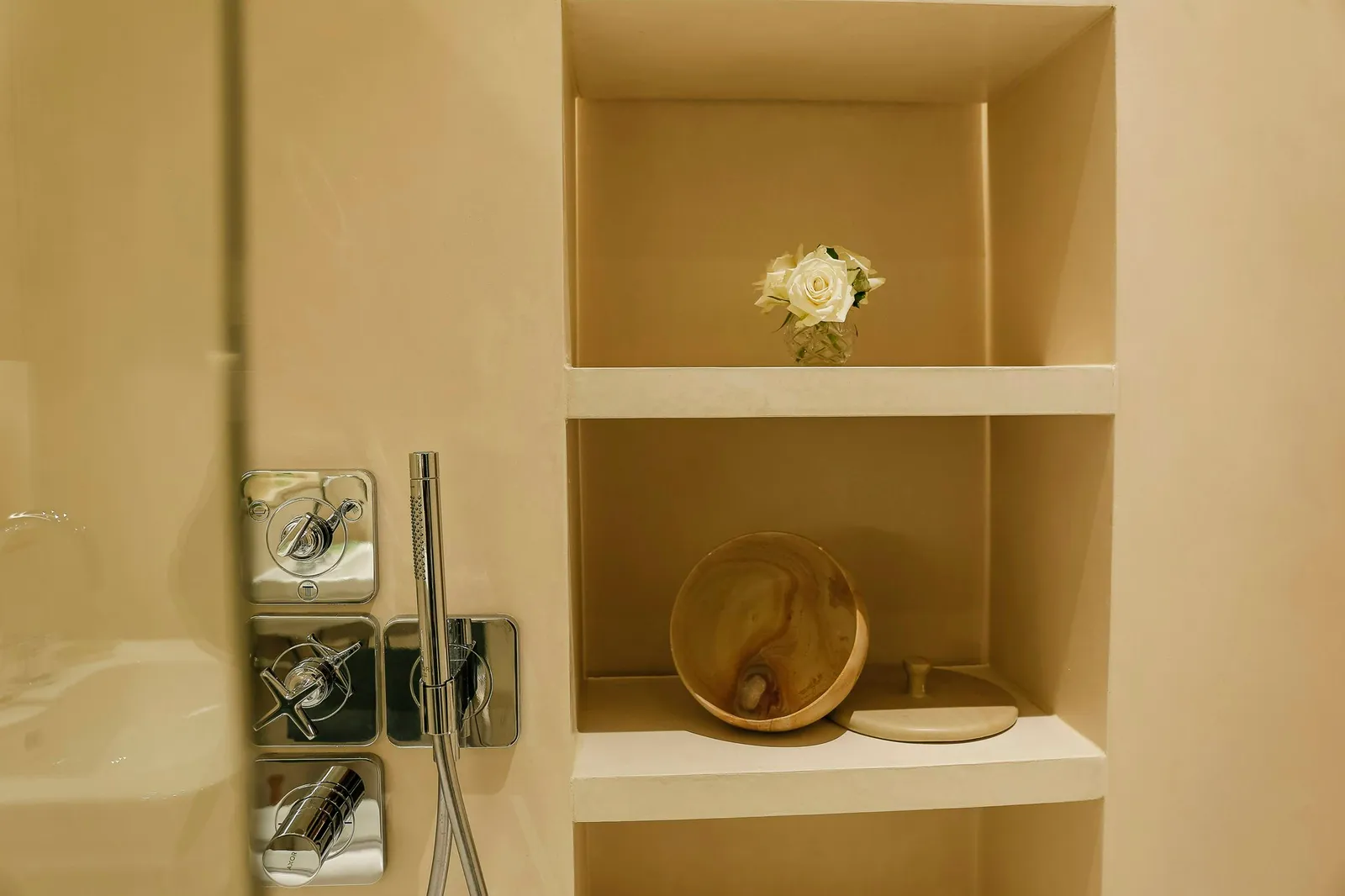 A view within the Hyde Park apartment after refurbishment, London