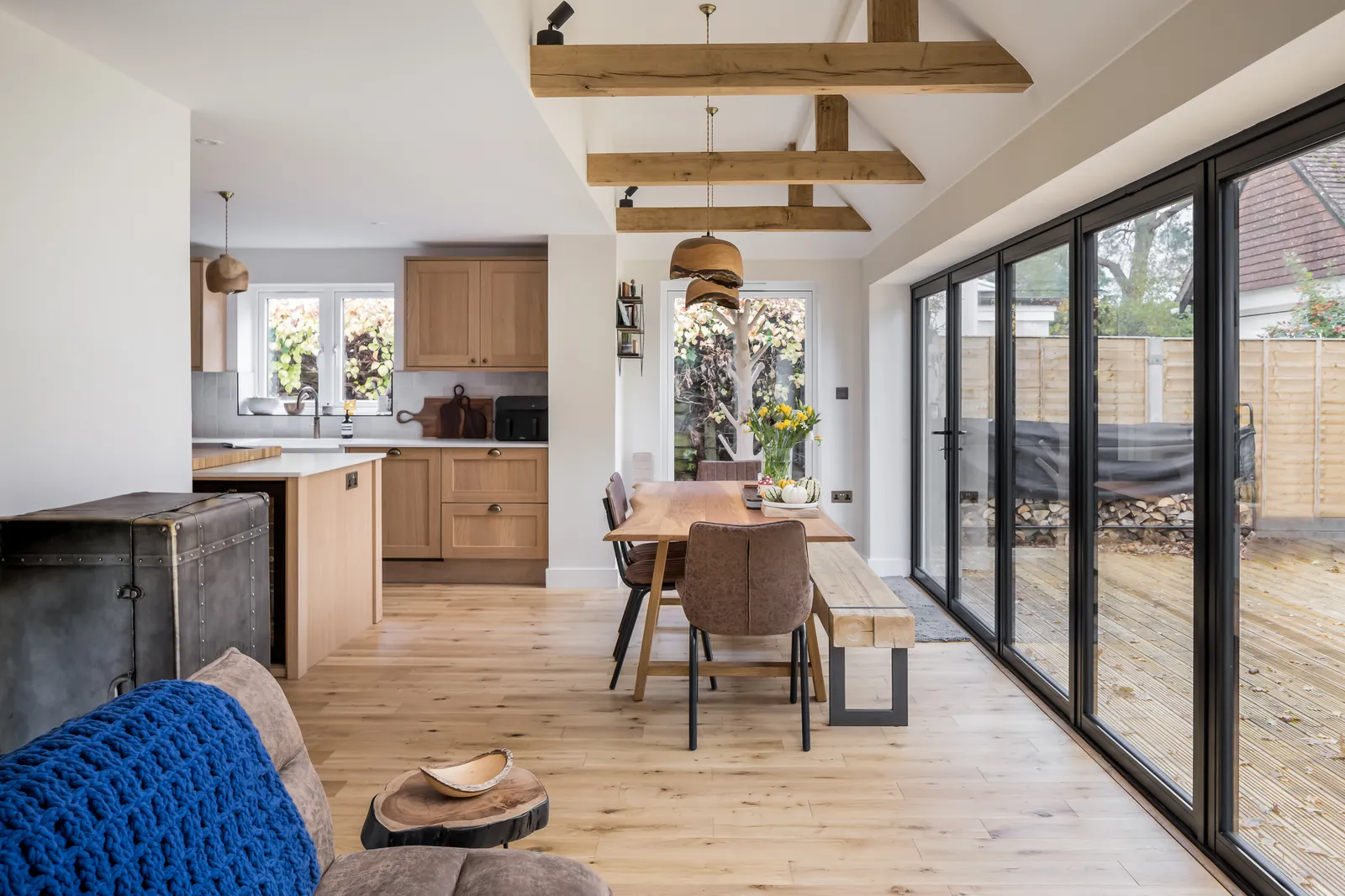 Bathroom at Gorse Cottage, a whole-house refurbishment in the New Forest