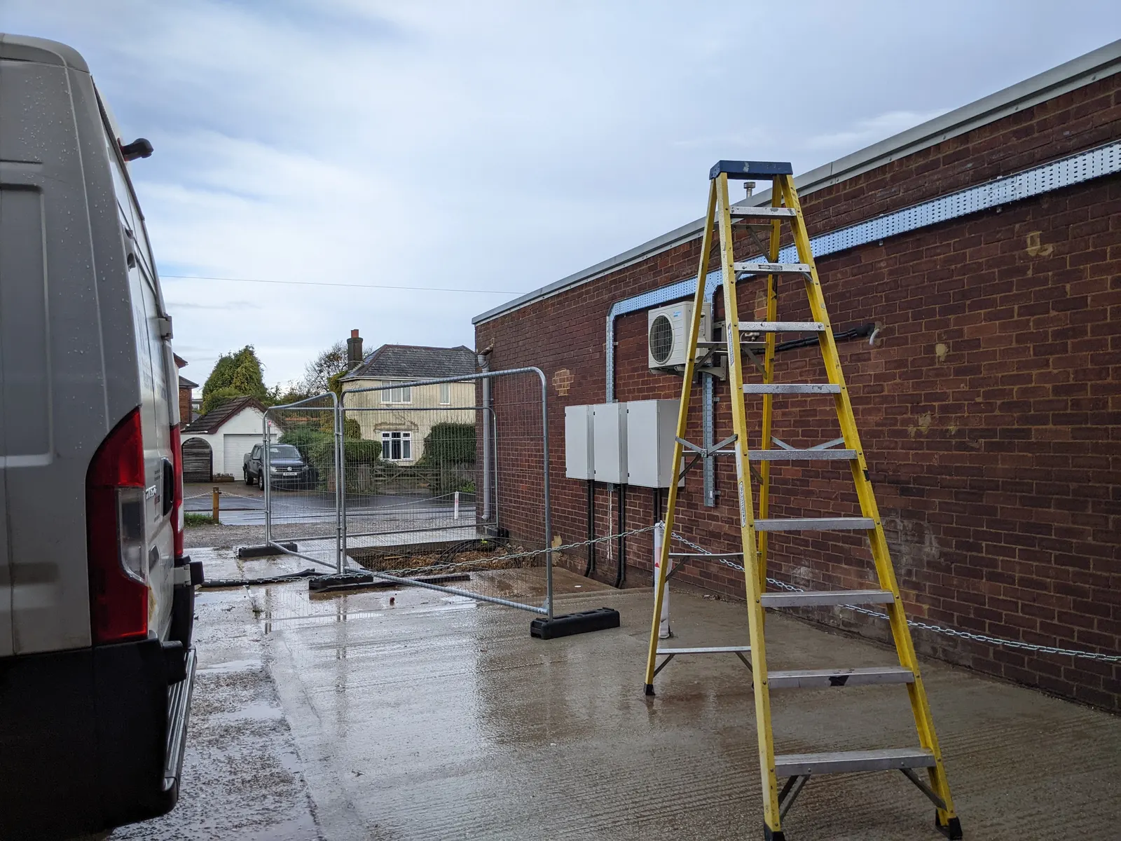 Gosport Street commercial units, Lymington — a finished unit interior