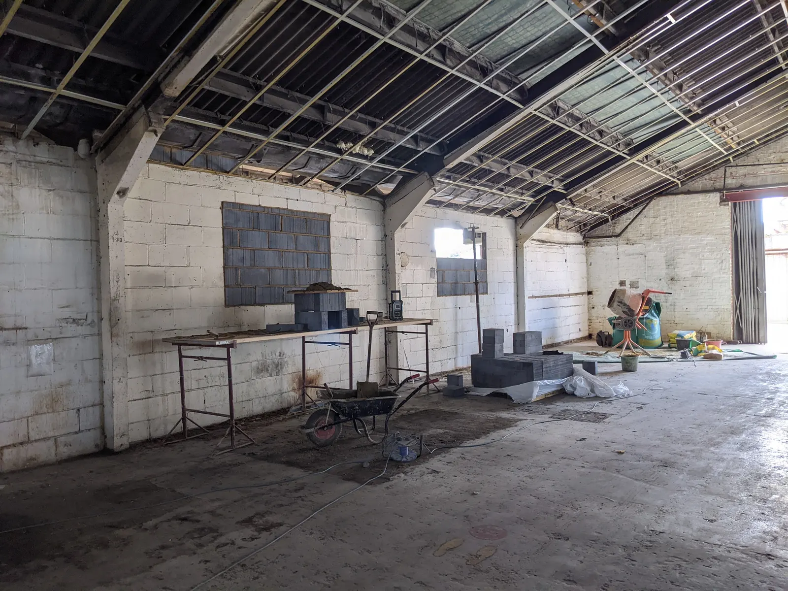 Gosport Street commercial units, Lymington — a finished unit interior