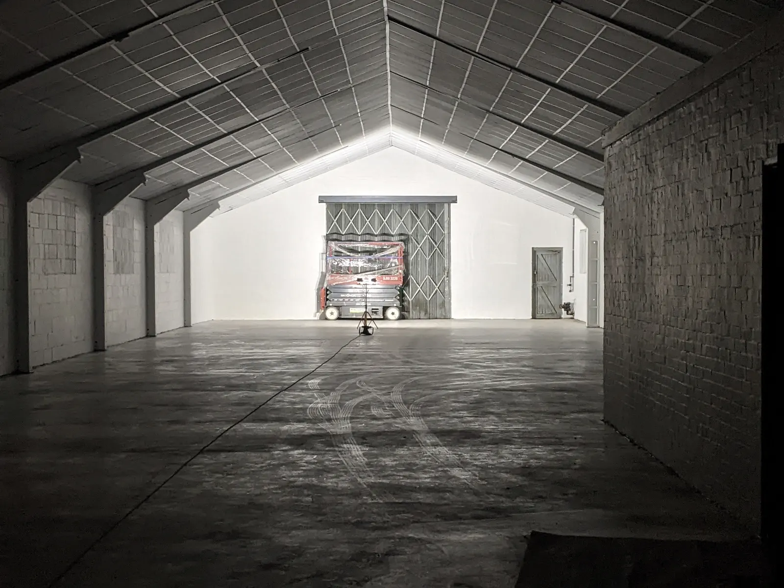 Gosport Street commercial units, Lymington — a unit interior, white-boxed and ready for tenanting
