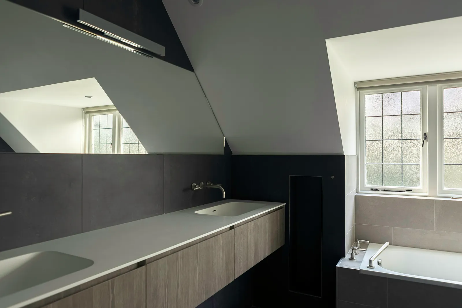 Henley House, a refurbishment and extension in Henley-on-Thames — finishes and lighting throughout