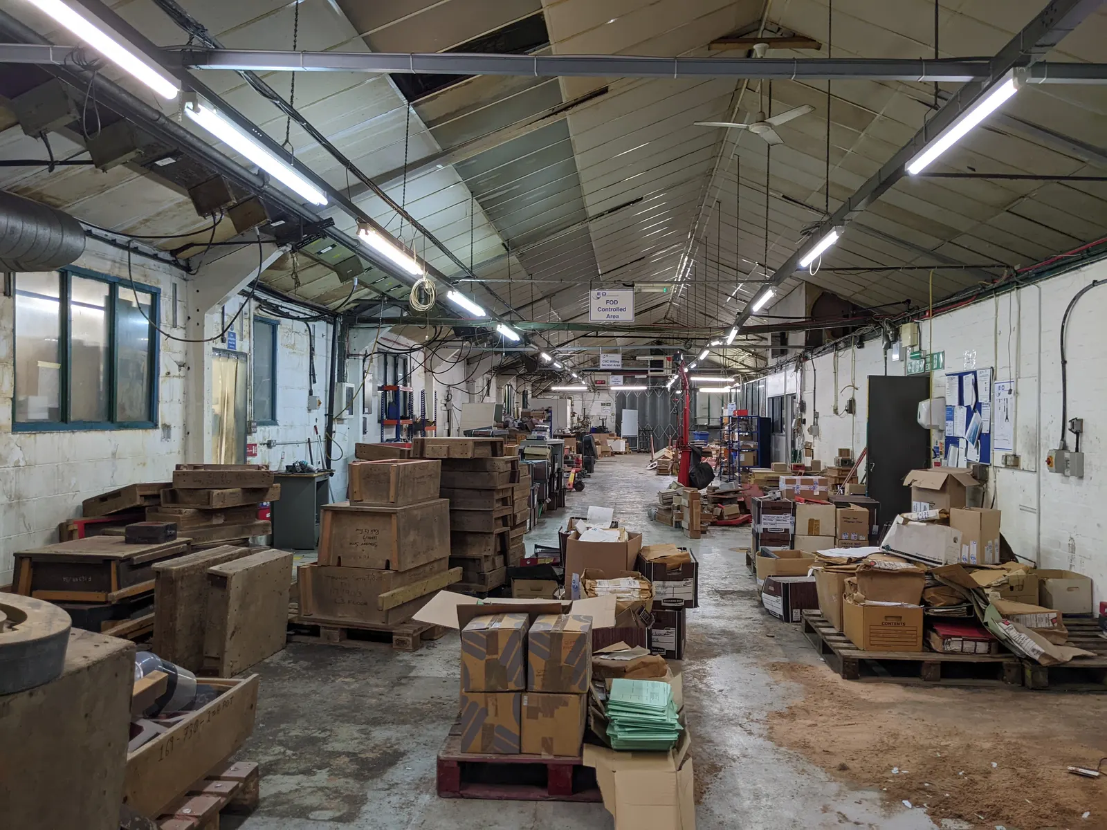 Gosport Street commercial units, Lymington — a finished unit interior