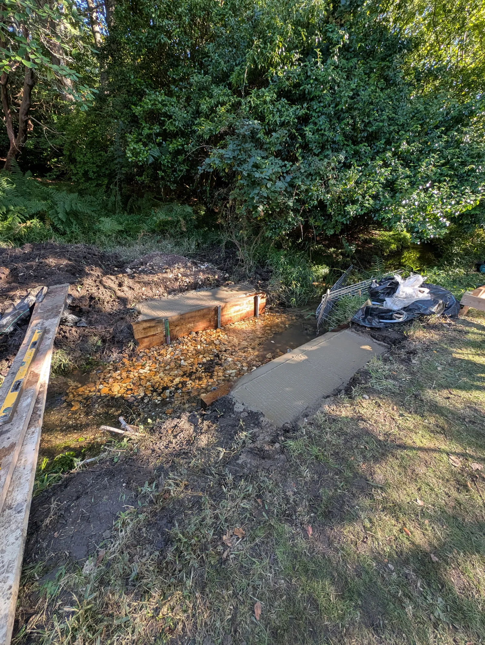 The Bridges at Pylewell Lakes, heritage bridge restoration — Japanese oak timber work, faithfully recreated