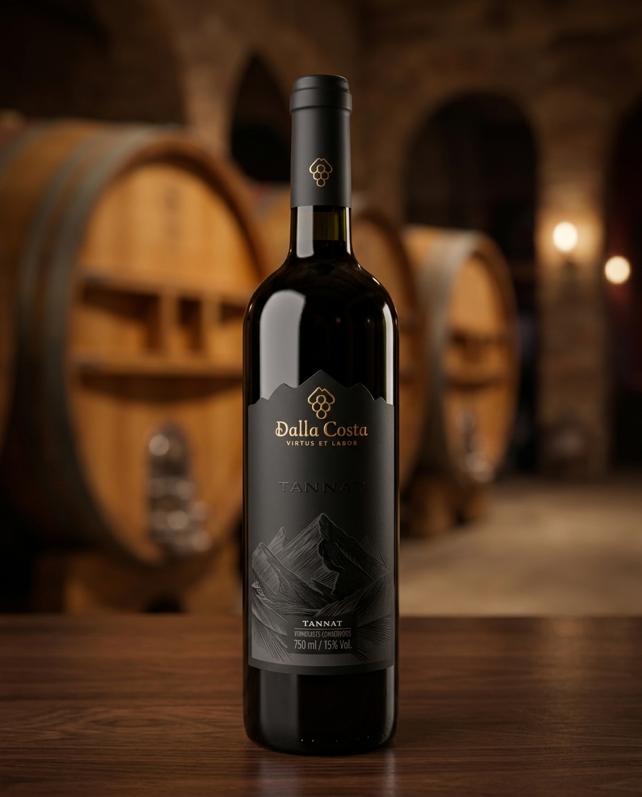 Tannat Safra 2023 — Vinho Tinto Seco Vinhos Dalla Costa