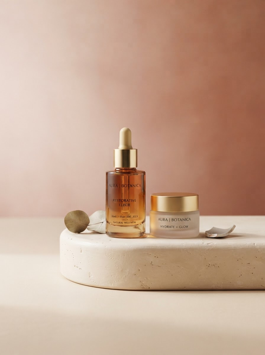 Beauty and wellness brand photography detail