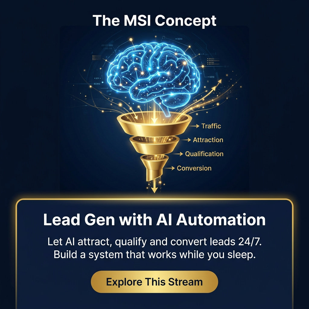 Lead Gen with AI Automation - The MSI Concept Funnel