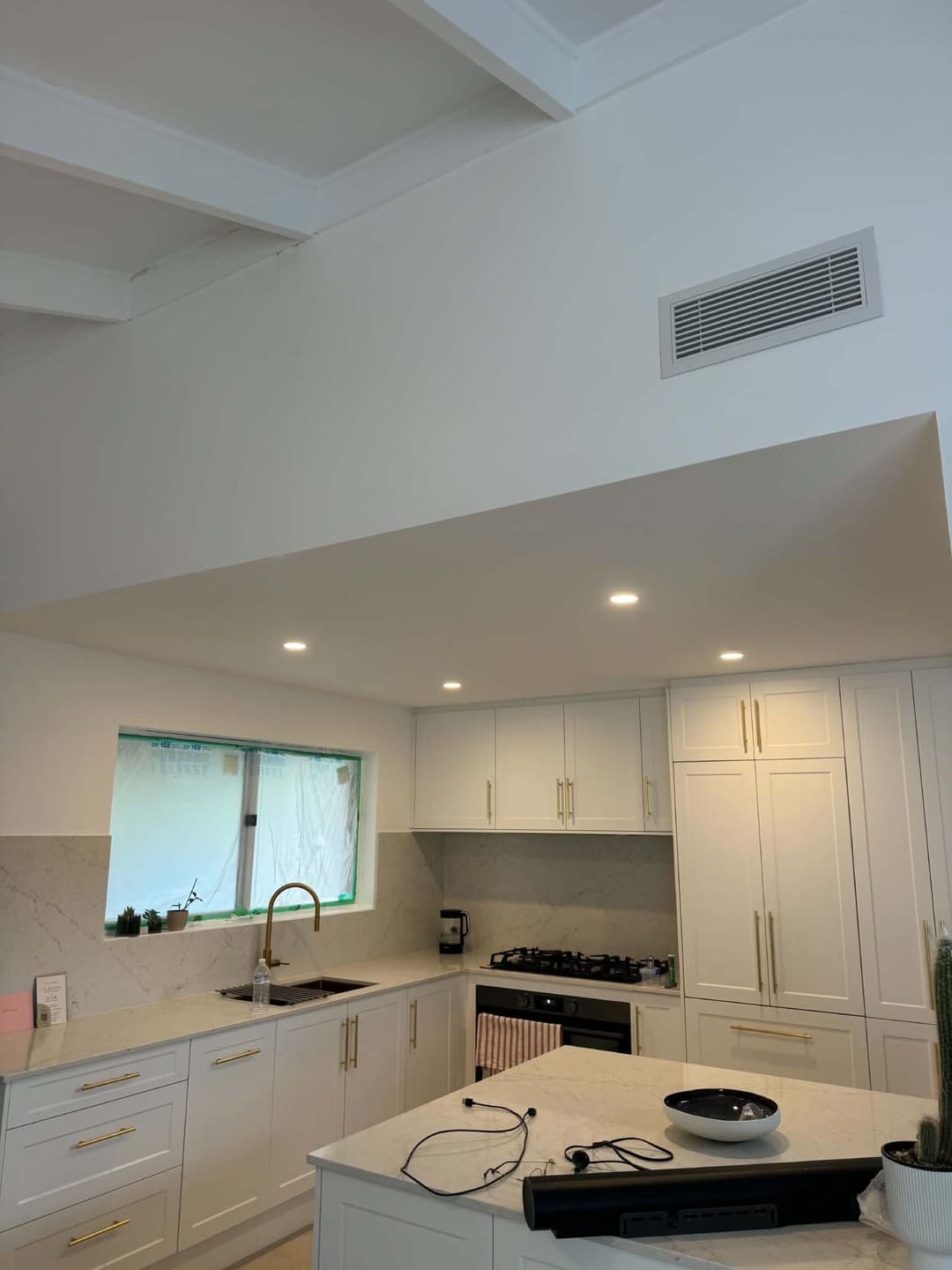 Electrician on-site in Oxley, QLD — Total Blackout Electrical