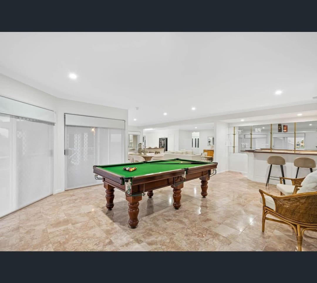 Recreation room lighting and electrical fit-out by Total Blackout Electrical