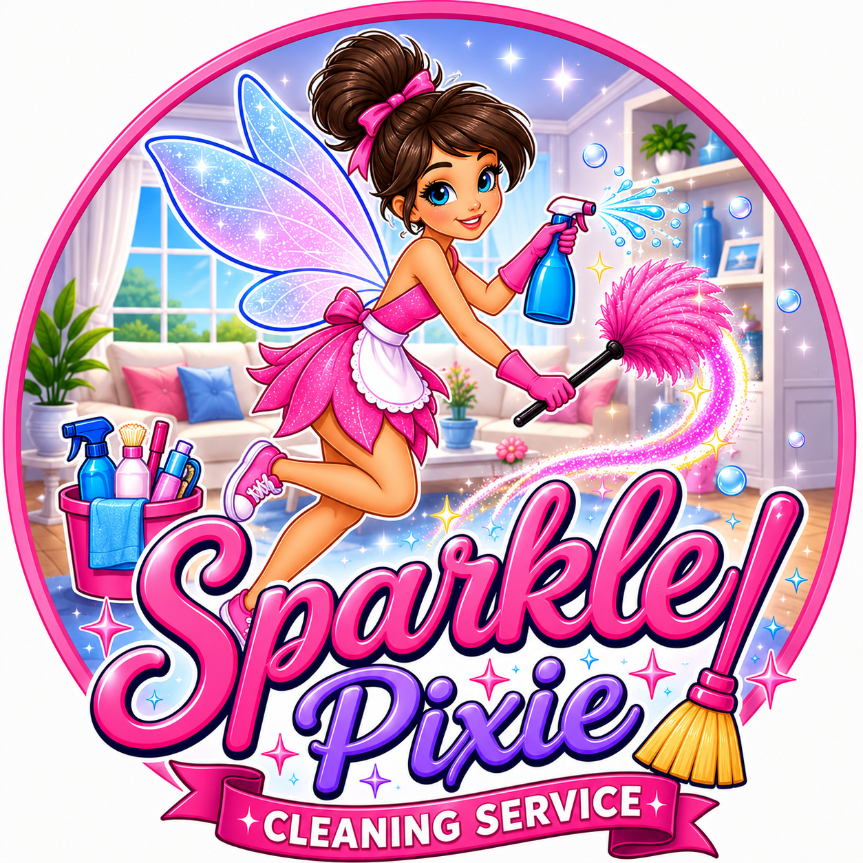 Sparkle Pixie Mascot