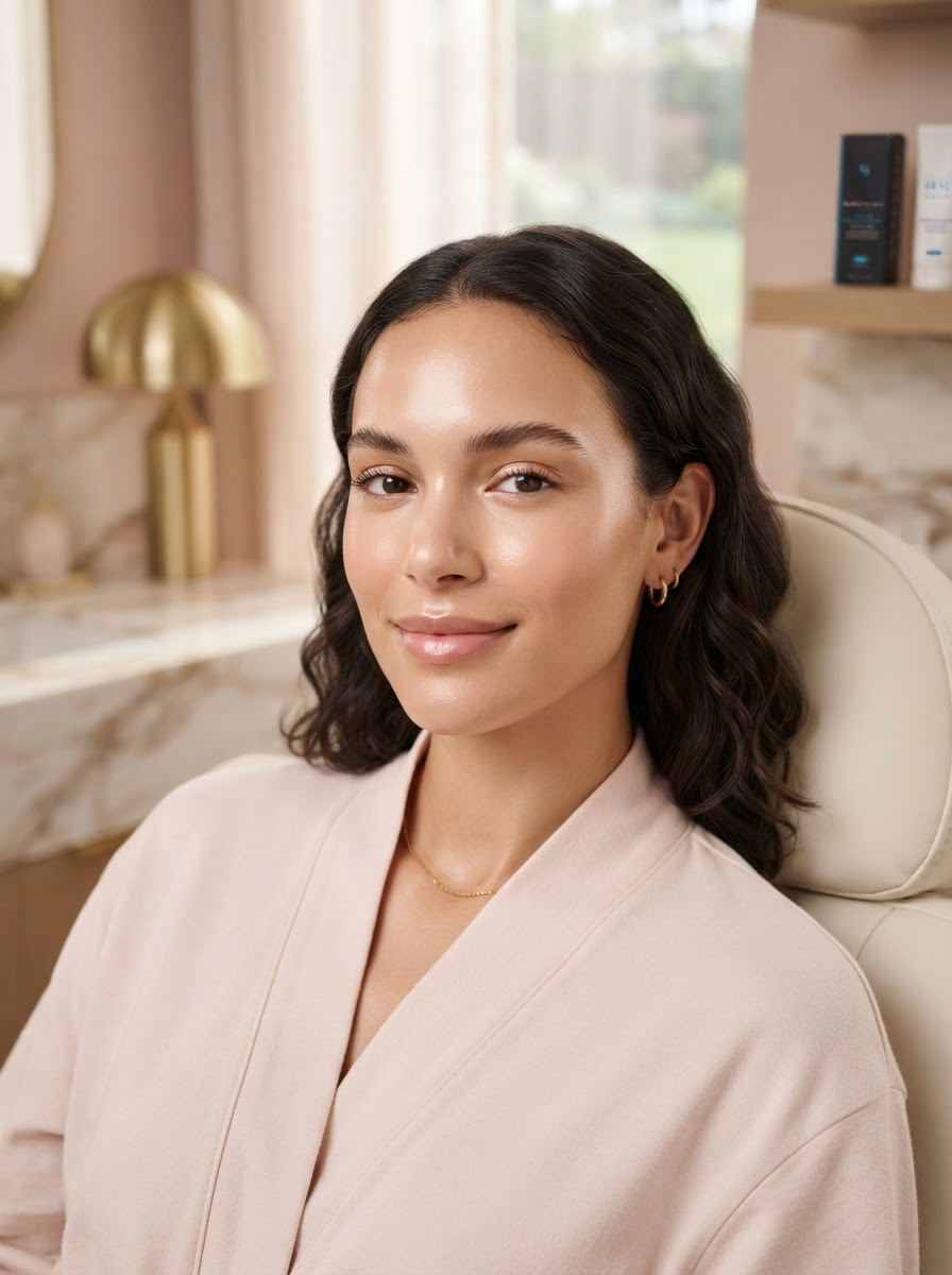 Smooth, renewed skin after a Brillaré microneedling treatment