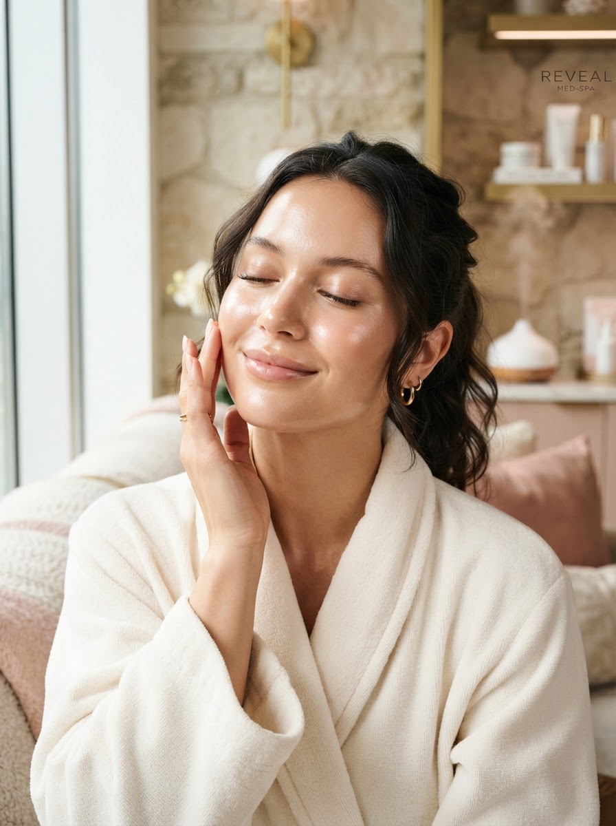 Radiant, glowing skin after a Brillaré BioRePeel treatment