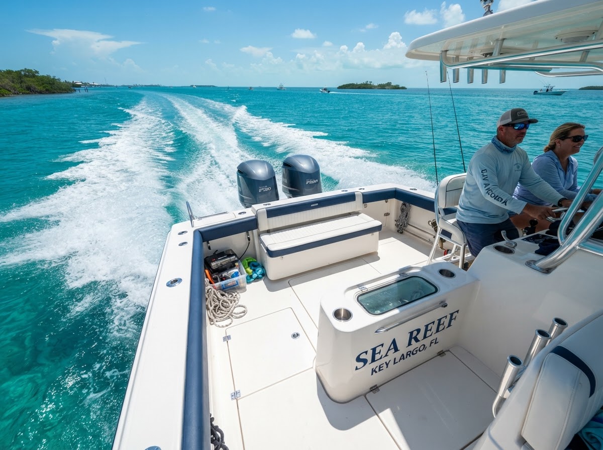 Grady-White Freedom 275 cruising on the Gulf — press the play button to watch the video