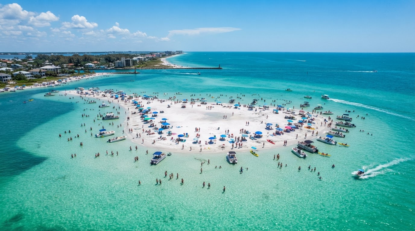 Private Sandbar Escape