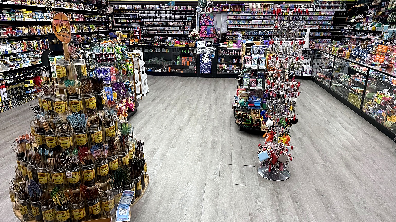 Victory Tobacco & Vape real store interior inventory in Savannah GA