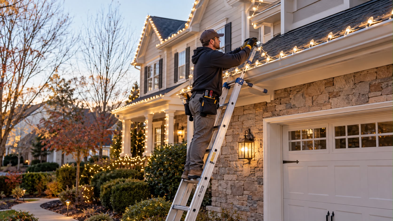 Christmas & Holiday Lighting by UPLEVEL MULTISERVICES LLC in Stafford VA