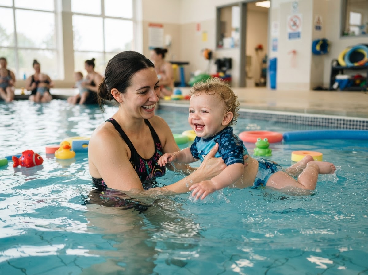 Warm Pool Water Babies & Water Confidence