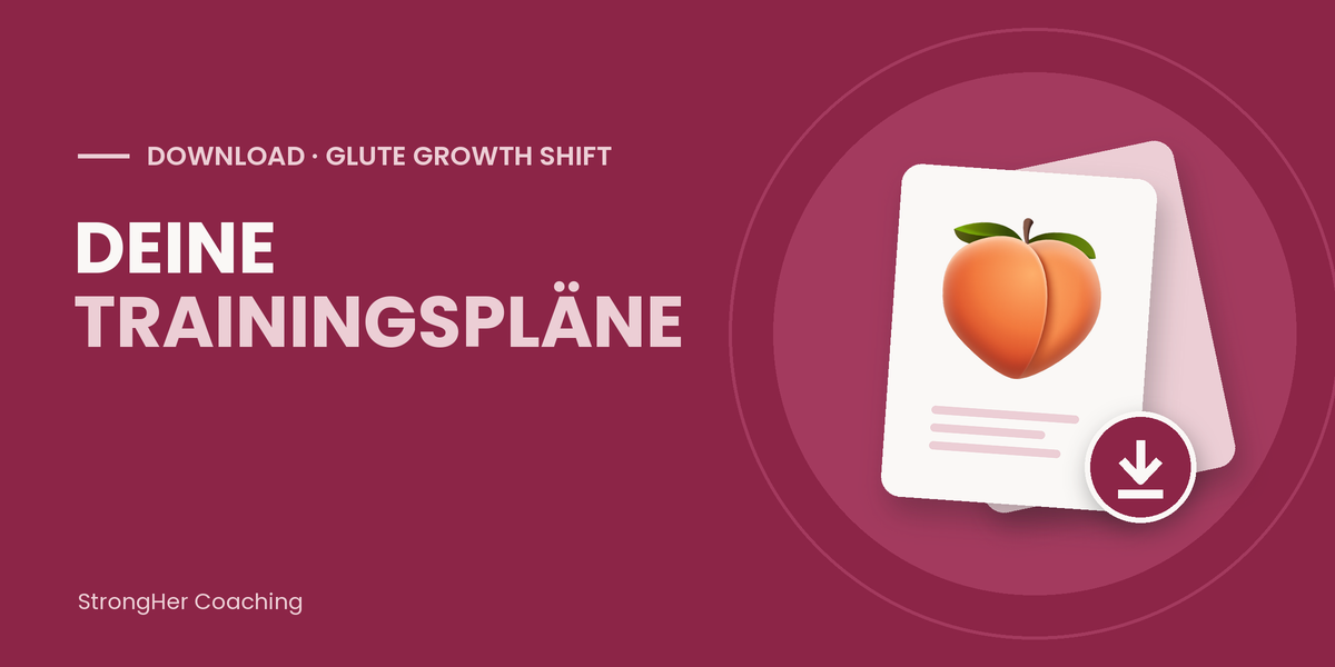 2 komplette Trainingspläne – StrongHer Coaching Download Material