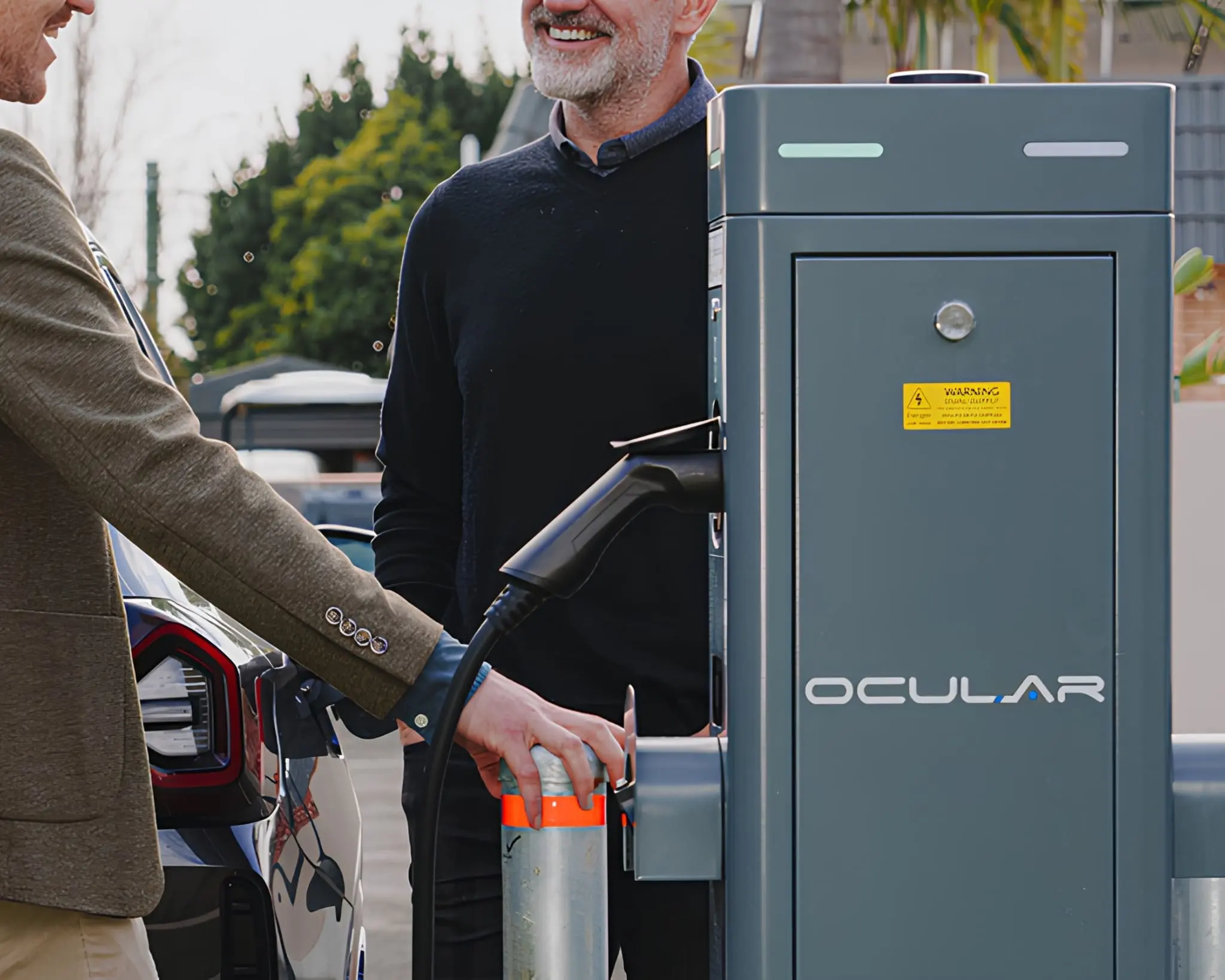 Dealership and automotive workshop owners using Ocular commercial DC fast charger eligible for DRIVEN rebate