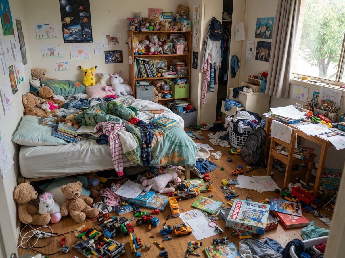 Kids' Room before NS cleaning