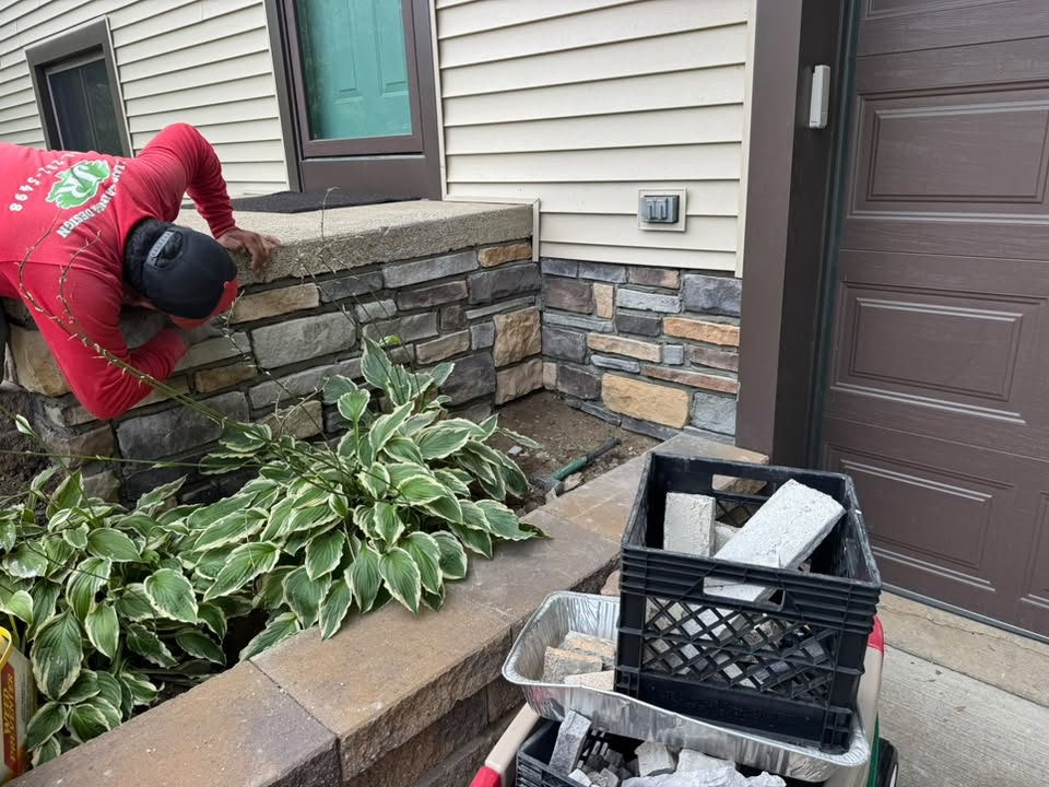 Stone Masonry Veneer Corner Integration