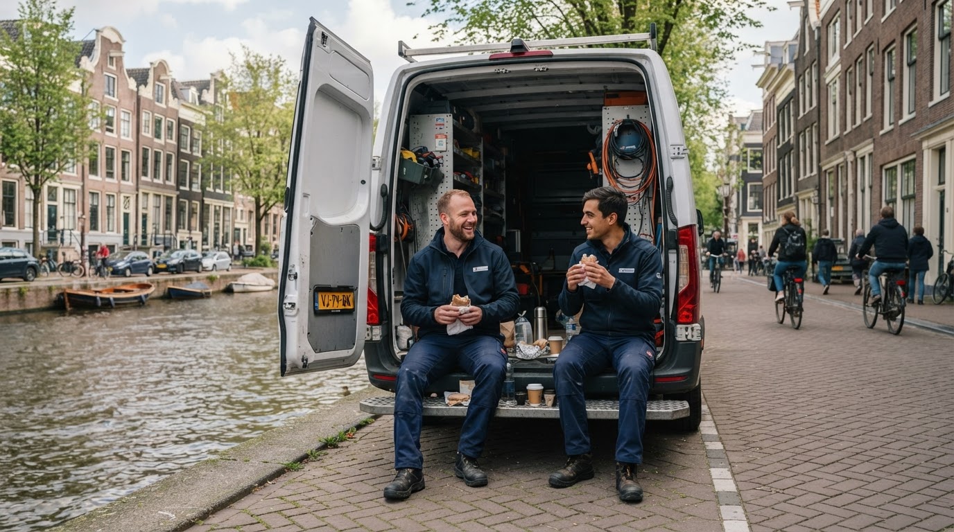 Lunch bij DTM