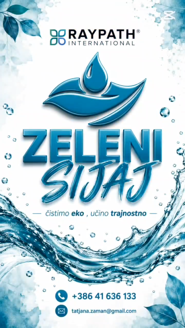 Zavod Zeleni Sijaj — čisto, ekološko in trajnostno z Raypath