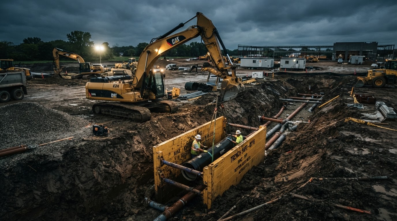 Central Illinois Logistics Site Prep & Utilities