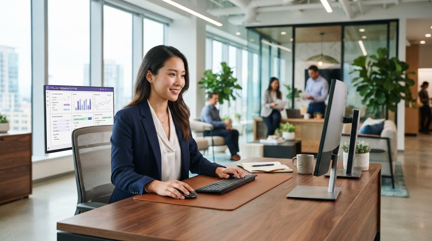 Data entry automation: documents processed automatically into business systems
